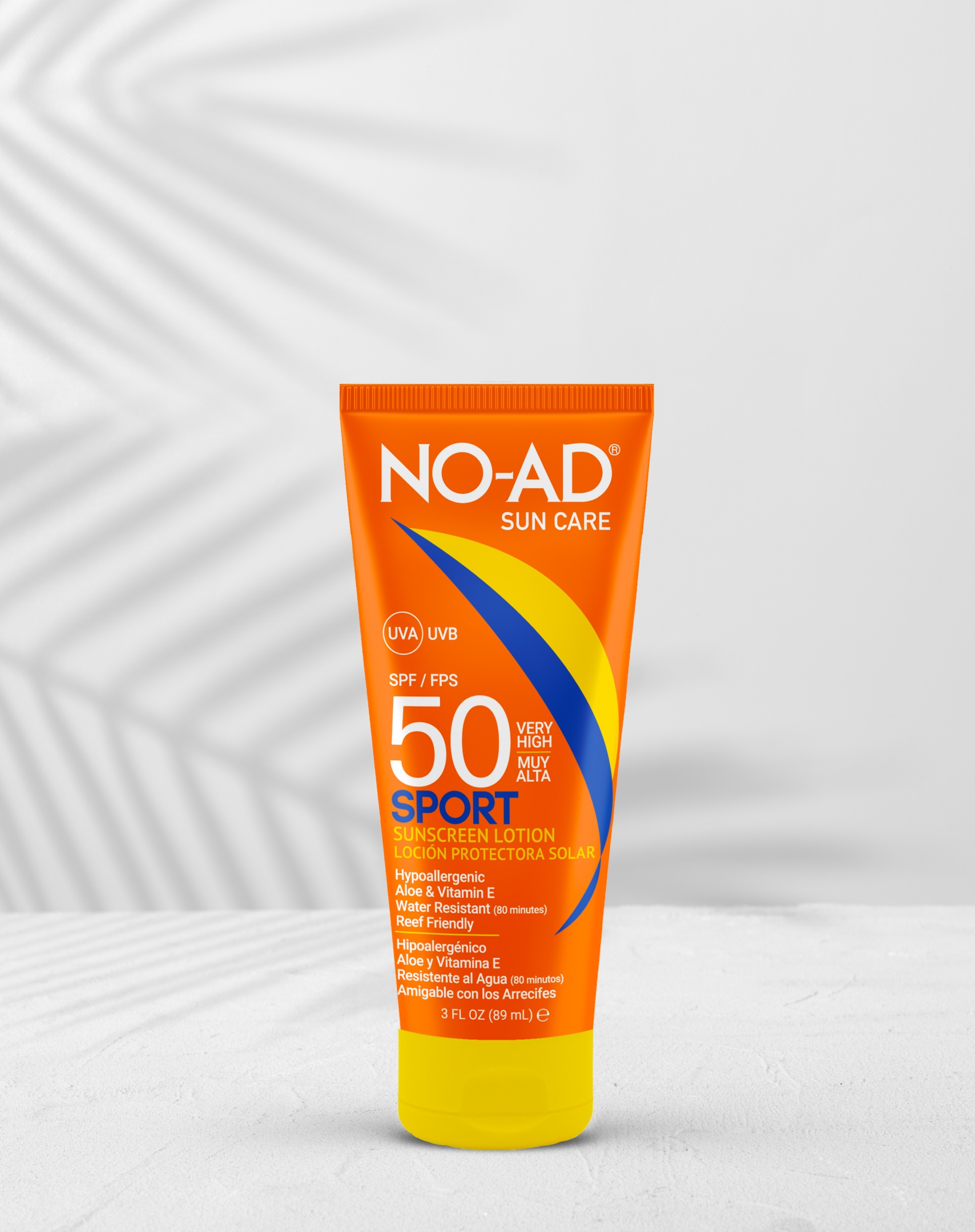 SPF 50 SPORT Sunscreen Lotion - NO-AD