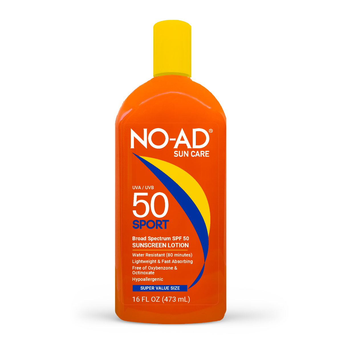 SPF 50 SPORT Sunscreen Lotion 16 oz NOAD